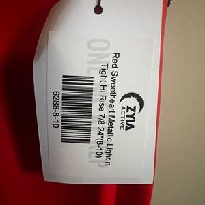 Zyia 7/8 light n tight size 8-10